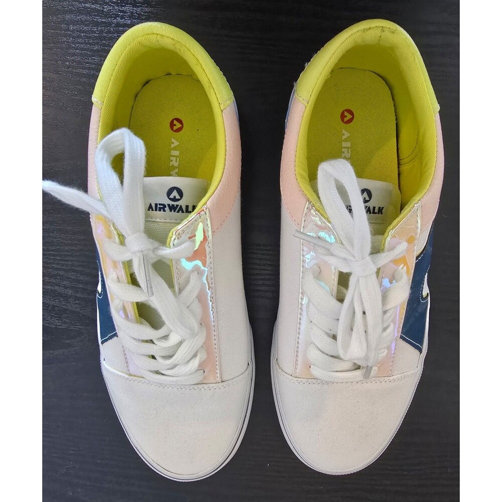 Airwalk Alya 4 multi color lace up sneakers women's size 8 - Picture 5 of 8
